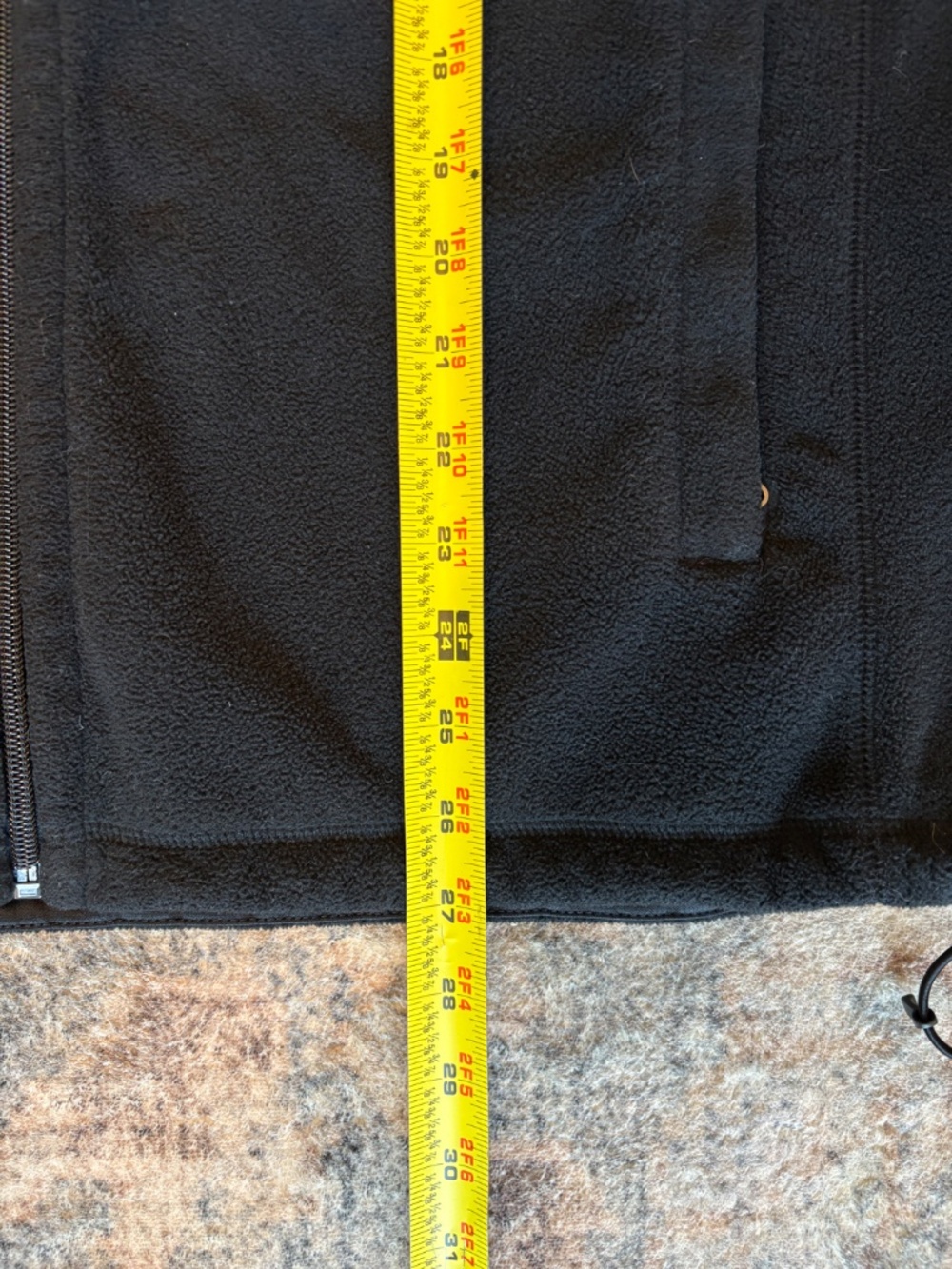 Polo Ralph Lauren Men's Performance Fleece Full-Zip Vest L Black Logo Pockets - Picture 10 of 10